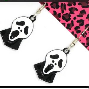 Betsey Johnson Scream Earrings